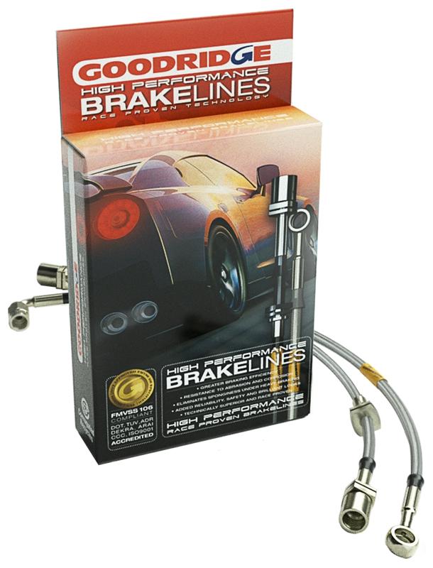 Goodridge 01-02 Toyota 4Runner (All Models) 4in Extended SS Brake Lines