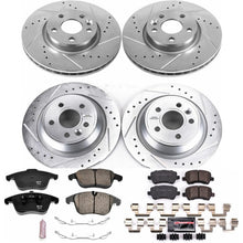 Cargar imagen en el visor de la galería, Power Stop 12-15 Land Rover Range Rover Evoque Front &amp; Rear Z23 Evolution Brake Kit