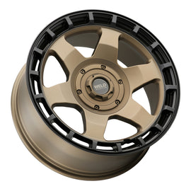 Weld Off-Road Ridge 20x9 - 8x165.1 BP - ET0 - 125.1mm CB - Satin Bronze Wheel (Black Ring)