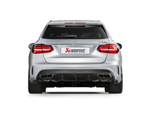 Cargar imagen en el visor de la galería, Akrapovic 15-17 AMG C63 Estate Evolution Line Cat Back (Titanium) w/ Carbon Tips (Req. Link Pipe)