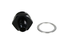 Cargar imagen en el visor de la galería, Aeromotive AN-06 Holley Carb 7/8in x 20 Thread Dual Feed Bowl Adapter Fitting