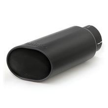 Cargar imagen en el visor de la galería, Banks Power Tailpipe Tip Kit - SS Obround Slash Cut - Black - 4in Tube - 5in X 6in X 14in