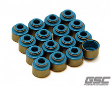 Cargar imagen en el visor de la galería, GSC P-D Ford Mustang 5.0L Coyote Valve Stem Seal w/Integrated Spring Seat - Set of 32