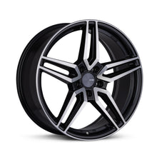 Cargar imagen en el visor de la galería, Enkei Victory 18x8 5x120 40mm Offset 72.6mm Bore Black Machined Wheel