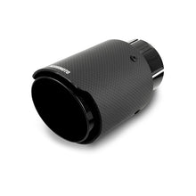 Cargar imagen en el visor de la galería, Mishimoto Carbon Fiber Muffler Tip 3in Inlet 4in Outlet Black