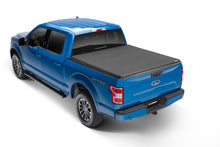 Load image into Gallery viewer, Lund 04-17 Nissan Titan (5.5ft. Bed w/o Titan Box) Genesis Elite Tri-Fold Tonneau Cover - Black