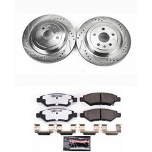 Cargar imagen en el visor de la galería, Power Stop 08-14 Cadillac CTS Rear Z26 Street Warrior Brake Kit
