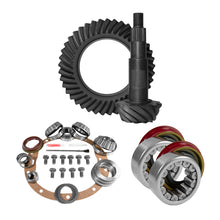 Cargar imagen en el visor de la galería, Yukon Gear Ring &amp; Pinion Install Kit For 8.6in. GM Rear 4.56 Ratio w/Axle Bearings + Seal