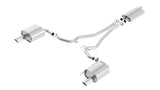 Borla 15-16 Ford Mustang EcoBoost 2.3L AT/MT EC-Type Cat Back SS Single Round Rolled Tips Exhaust
