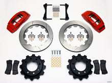 Cargar imagen en el visor de la galería, Wilwood TC6R Rear Kit 16.00in Red 1999-2010 GM Trk 2500 HD 4.84 Cntr