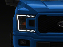 Load image into Gallery viewer, Raxiom 18-20 Ford F-150 LED Halo Surround Headlights with White DRL- Black Housing- Clear Lens