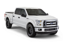 Cargar imagen en el visor de la galería, Bushwacker 16-17 Ford F-150 Styleside Pocket Style Flares 4pc 78.9/67.1/97.6in Bed - Oxford White