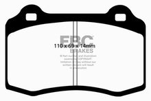 Cargar imagen en el visor de la galería, EBC 96-03 Alfa Romeo GTV 3.0 (Brembo) Ultimax2 Front Brake Pads