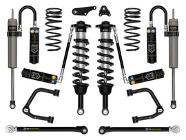 ICON 2024 Toyota Tacoma 1.25-3in Stage 9 Suspension System - Tubular (w/ Triple Rate Spring)