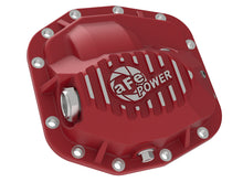 Cargar imagen en el visor de la galería, aFe Pro Series Front Differential Cover Red 2018+ Jeep Wrangler (JL) V6 3.6L (Dana M186)