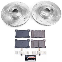 Cargar imagen en el visor de la galería, Power Stop 12-16 Hyundai Equus Front Z23 Evolution Sport Brake Kit