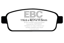 Cargar imagen en el visor de la galería, EBC 13+ Buick Encore 1.4 Turbo Redstuff Rear Brake Pads