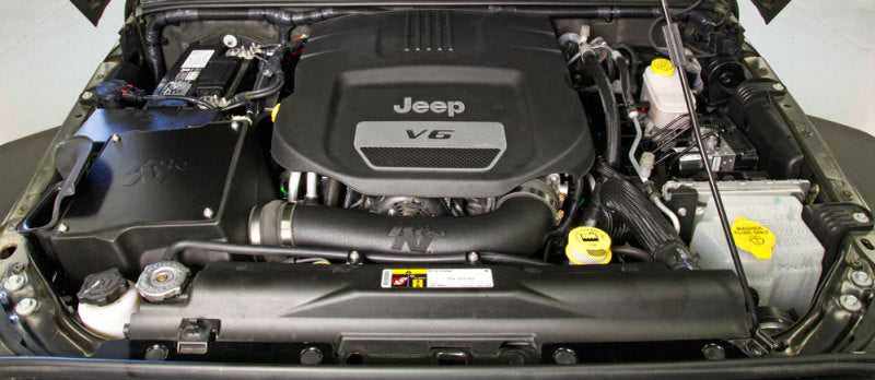 K&N 2012-2016 Jeep Wrangler V6 3.6L Aircharger Performance Intake