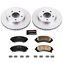 Cargar imagen en el visor de la galería, Power Stop 02-07 Buick Rendezvous Front Z17 Evolution Geomet Coated Brake Kit