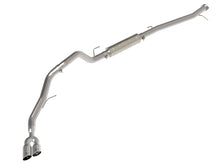 Cargar imagen en el visor de la galería, aFe Vulcan Series 3in Stainless Rear-Side Exit Exhaust Sys Polished Ford Ranger Raptor 22-26 L4-2.0L