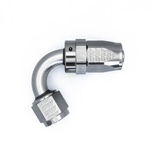 Cargar imagen en el visor de la galería, DeatschWerks 8AN Female Swivel 120-Degree Hose End CPE - Anodized Titanium