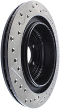 Cargar imagen en el visor de la galería, StopTech 06-07 Subaru Impreza WRX (Exc STi) Slotted &amp; Drilled Left Rear Rotor