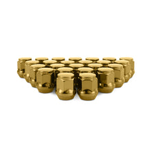 Cargar imagen en el visor de la galería, Mishimoto Steel Acorn Lug Nuts M12 x 1.5 - 24pc Set - Gold