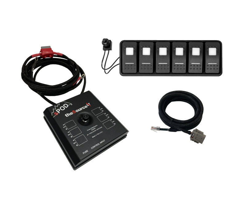 sPOD SourceLT Modular w/Amber LED for 36in Battery Cables