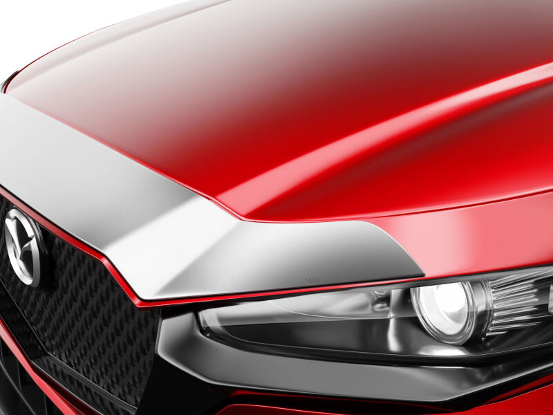 Husky Liners 25-26 MAZDA CX-30 Aeroskin Hood Protector - Chrome