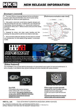 Load image into Gallery viewer, HKS HIPERMAX S-Y2XC FULL CANCELLER KIT
