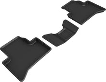 Cargar imagen en el visor de la galería, 3D MAXpider 18-21 Alfa Romeo Stelvio / Stelvio Quadrifoglio Kagu 2nd Row Floormats - Black