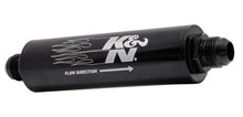 Load image into Gallery viewer, K&amp;N 2in OD x 9in L 10AN 74 Micron In-Line Fuel/Oil Filter