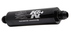 K&N 2in OD x 9in L 10AN 74 Micron In-Line Fuel/Oil Filter