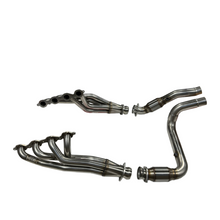Cargar imagen en el visor de la galería, Kooks 23+ Cadillac Escalade V 1-7/8in Long Tube Header &amp; GREEN Catted Conn. Kit