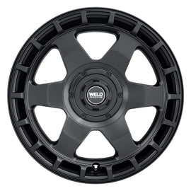 Weld Off-Road Ridge 17x9 - 5x114.3 / 5x127 BP - ET-12 - 78.1mm CB - Satin Black Wheel