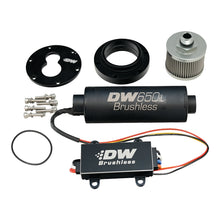 Load image into Gallery viewer, DeatschWerks 3.5L Module Surge Tank In-Tank Pump Adapter w/ DW650iL Brushless/Controller 440lph Pump