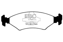 Cargar imagen en el visor de la galería, EBC 93-97 Kia Sephia 1.6 Ultimax2 Front Brake Pads