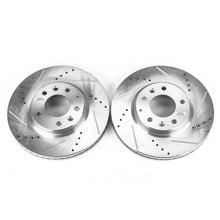 Cargar imagen en el visor de la galería, Power Stop 07-12 Mazda CX-7 Front Evolution Drilled &amp; Slotted Rotors - Pair