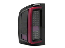 Cargar imagen en el visor de la galería, Raxiom 07-13 Chevrolet Silverado 1500 G2 LED Tail Lights- Black Housing- Smoked Lens