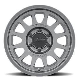 Method MR703 Bead Grip HD 18x9 +40mm Offset 6x5.5 95.25mm CB Gloss Titanium Wheel
