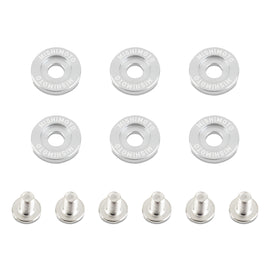 Mishimoto Large Fender Washer Kit (6pcs) - Silver