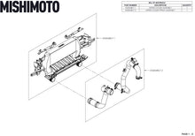 Cargar imagen en el visor de la galería, Mishimoto 21+ Bronco 2.3L High Mount INT Kit SL Core P Pipes