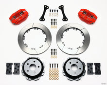 Cargar imagen en el visor de la galería, Wilwood Dynapro Rear Kit 12.19in Red Subaru Impreza WRX