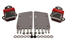 Cargar imagen en el visor de la galería, Energy Suspension LS Series Red Motor Conversion Set - Chrome Plated