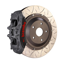 Cargar imagen en el visor de la galería, Brembo 12-16 Porsche Boxster (Excl PCCB) PISTA Front BBK 355x35x53a T3 2pc Rotor Slotted - Clear HA