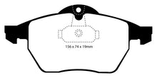 Cargar imagen en el visor de la galería, EBC 99-02 Saab 9-3 Convertible Yellowstuff Front Brake Pads