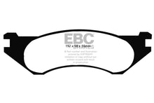 Cargar imagen en el visor de la galería, EBC 98-02 Dodge Ram Van B1500 Greenstuff Front Brake Pads