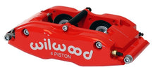 Cargar imagen en el visor de la galería, Wilwood Caliper-BNSL4R-Red 1.25in Pistons 1.10in Disc