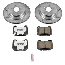 Cargar imagen en el visor de la galería, Power Stop 03-04 Infiniti G35 Rear Z26 Street Warrior Brake Kit