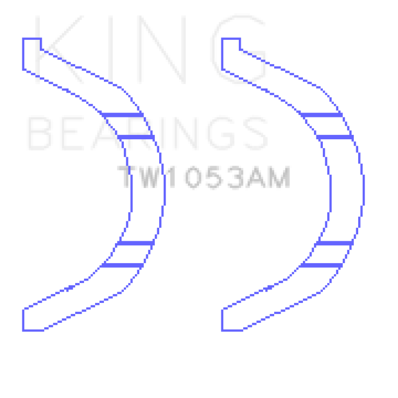 King Engine Bearings Nissan MR20DE Thrust Washer Set